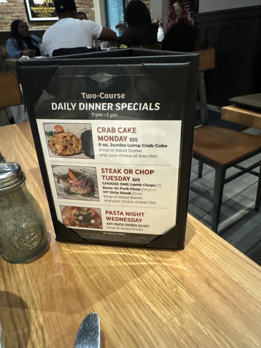 Valentino's Restaurant Menu - Image 5